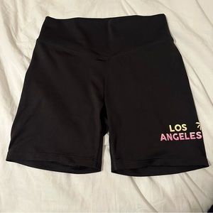 PINK ultimate biker shorts size M
